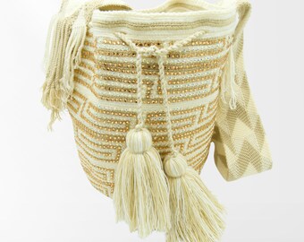 Manizales Wayuu Handmade Ethically Sourced Colombian Mochila Shoulder Bag