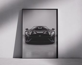Ford GT (2020) Poster, Wall Art, Car Photography