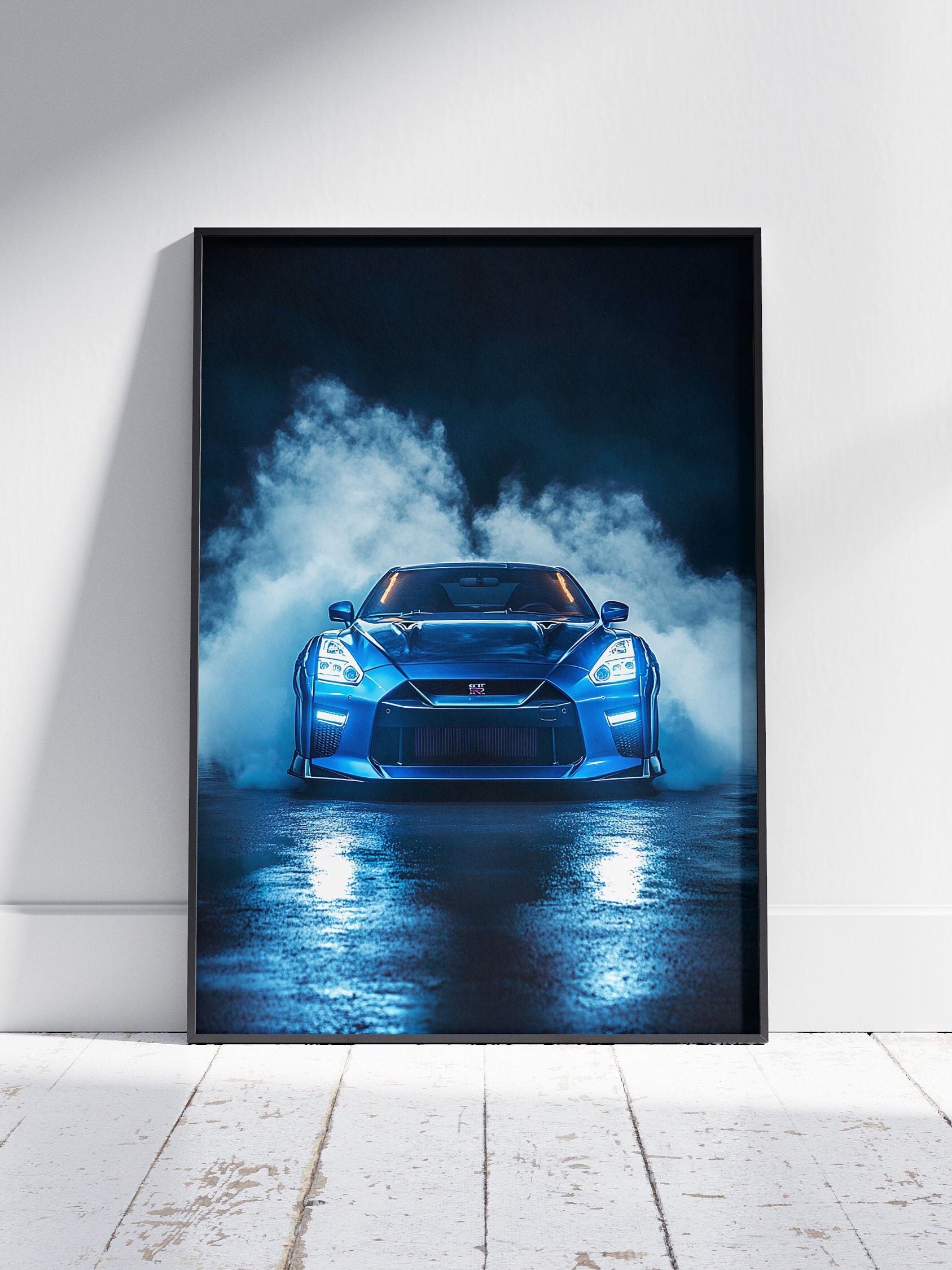 Nissan GTR R35 Poster, Wall Art, Car Photography - Etsy