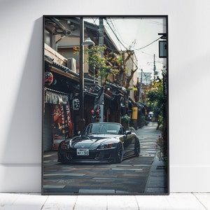 Honda S2000 Print, Automotive decor, Super car poster, Hyper car poster, Honda S2000 wall art, JDM poster, Honda S2000 poster, Honda poster