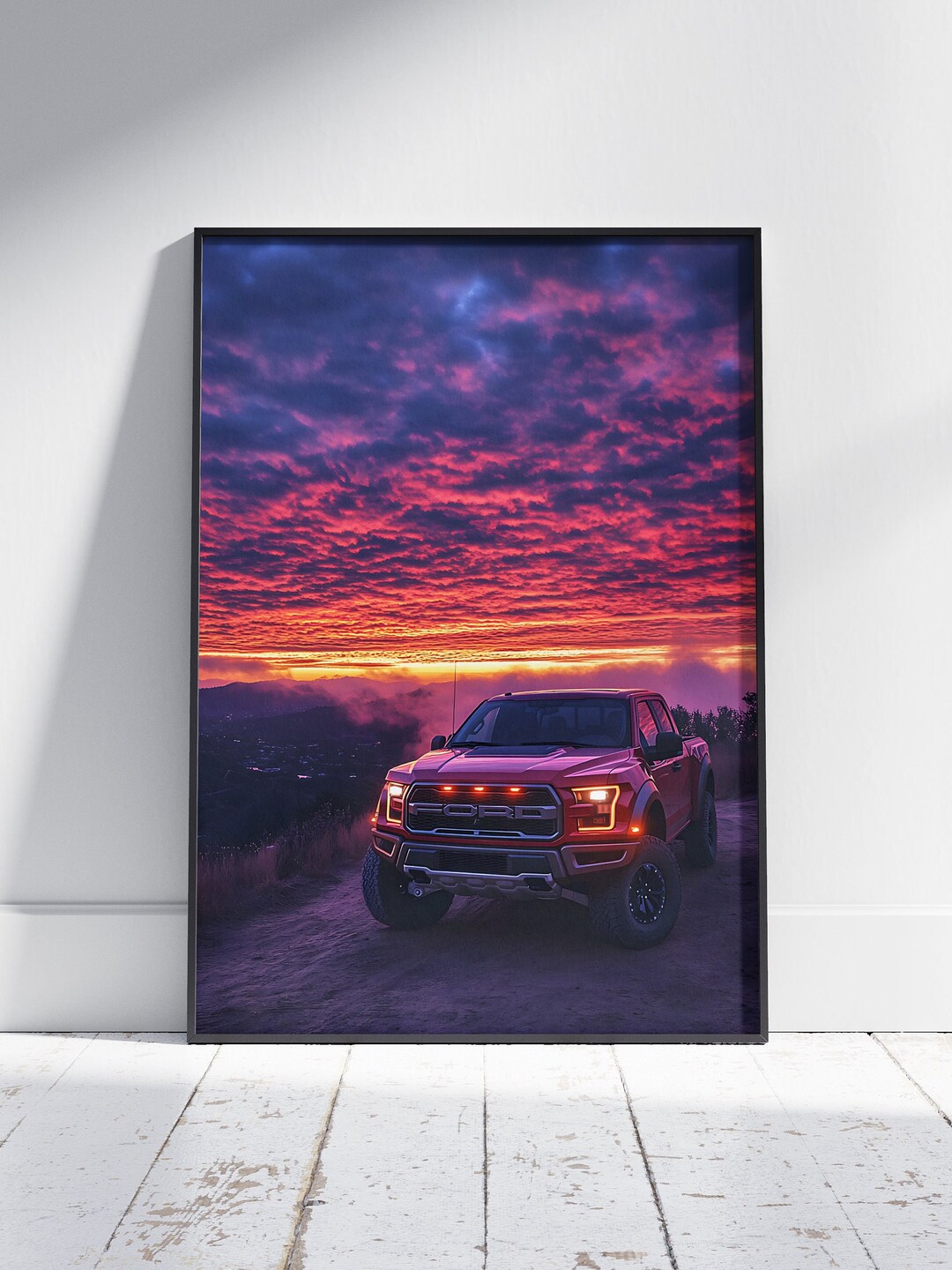 Ford Rapter Poster Ford F-150 Raptor Poster, Wall Art, Car Photogaphy - Etsy