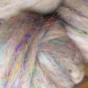Spinning Fiber - Roving Club, Fiber Club - Alpaca Roving, Wool Roving, Spinning, Roving, Merino Roving - 4 oz., 3 Month Subscription bild 3
