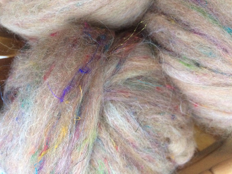 Spinning Fiber - Roving Club, Fiber Club - Alpaca Roving, Wool Roving, Spinning, Roving, Merino Roving - 4 oz., 3 Month Subscription bild 3