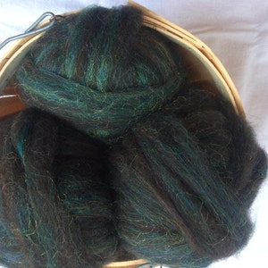 Spinning Fiber - Roving Club, Fiber Club - Alpaca Roving, Wool Roving, Spinning, Roving, Merino Roving - 4 oz., 3 Month Subscription bild 2
