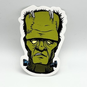Frankenstein vinyl sticker! For classic horror fans!