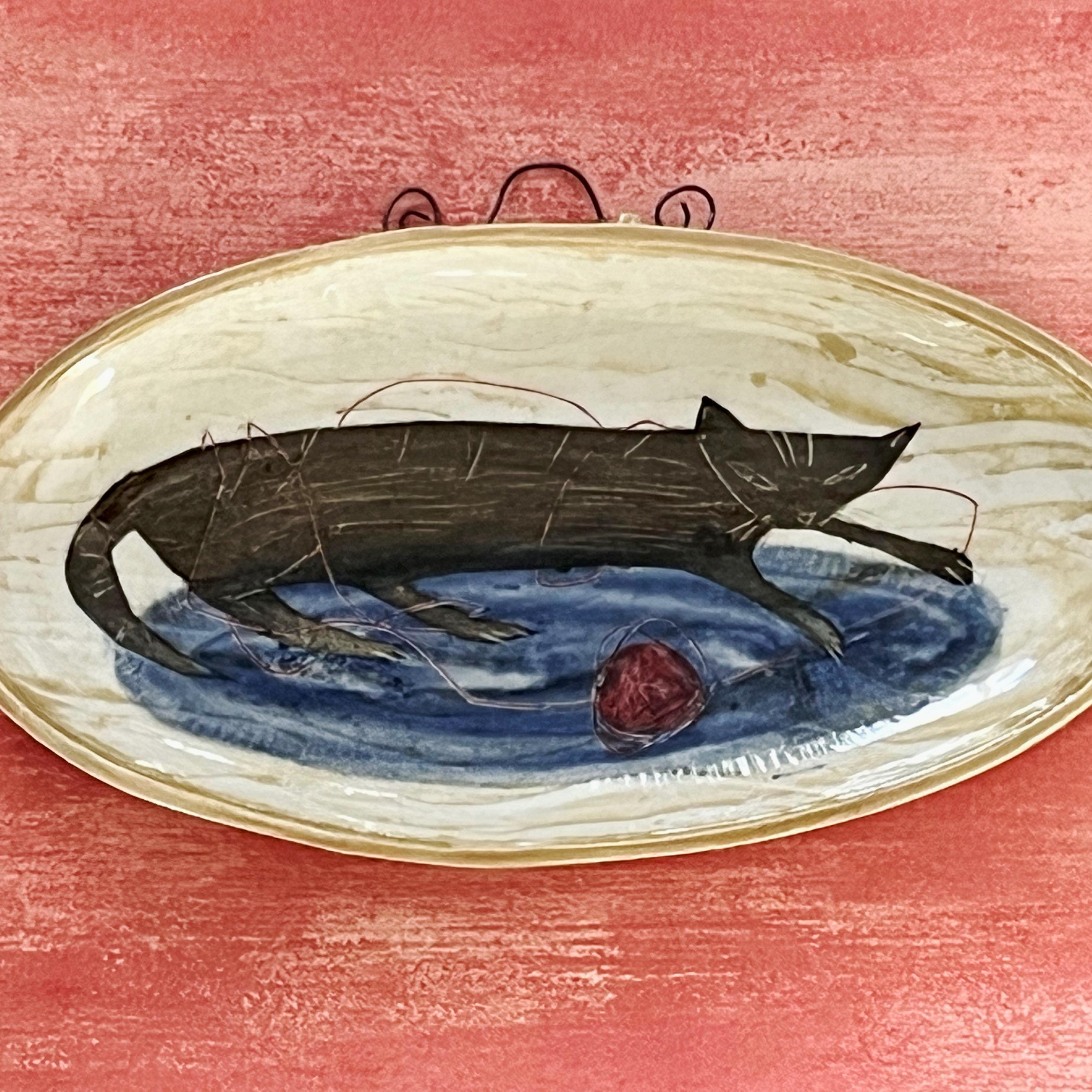 Sgraffito plate - Etsy 日本