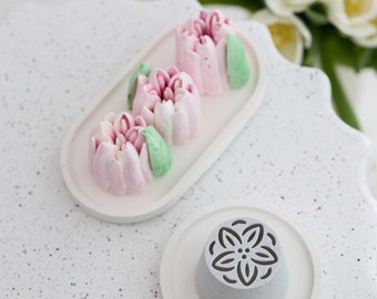 XXL zefir-tulpspuitmond, grote zefierbloempunt voor prachtige zefirboeketten, nieuw dessert, marshmallowbloem, cadeau voor zus