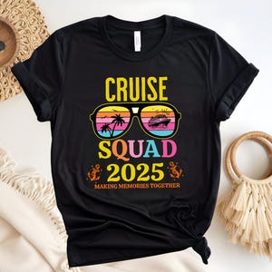 Cruise Squad 2025 Shirt: Matching Family Trip Tee