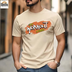 Every Workout is Progress Uniseks oversized grafisch T-shirt, kleding met bewegingsthema, motiverend shirt, cadeau fitnessbuddy, streetwear