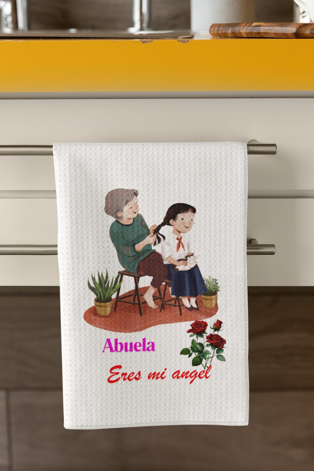 God made you my Mother Towel & Potholder Set main image 0