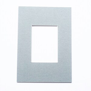 ACEO mat 5 x 7 frame Size Black Gray Cream White White with Black Core Mat for ATC Frame Matting Matte image 3