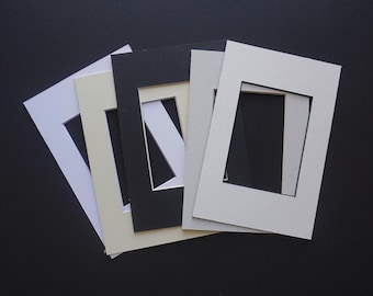 ACEO Mat for 4x6 Inch Frame, Opening Cut for 2.5 x 3.5" Print
