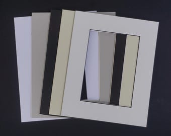 8x10 Picture Frame Mat: 5x7 Print, Acid-Free Photo Matting