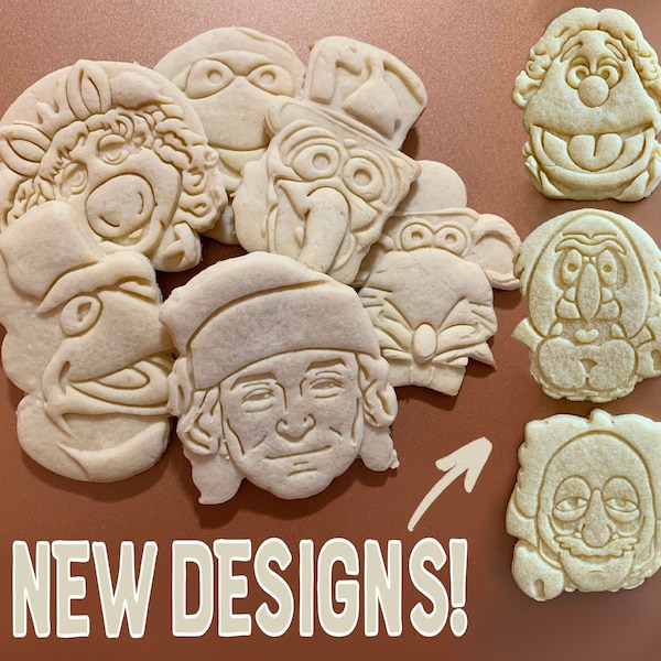 Motion Puppet Xmas Carol Cookie Cutters