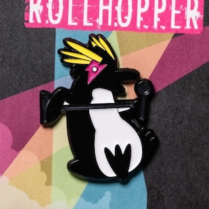 Rock n&#39; Rollhopper Enamel Pin