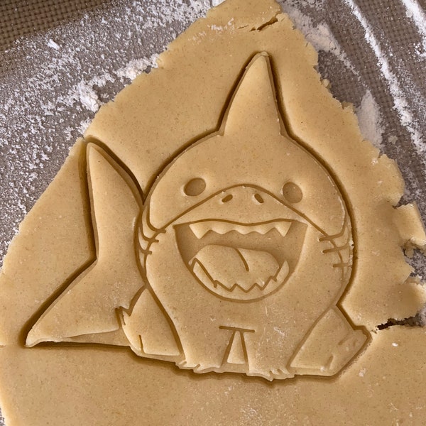 Superhero Land Shark Cookie Cutter