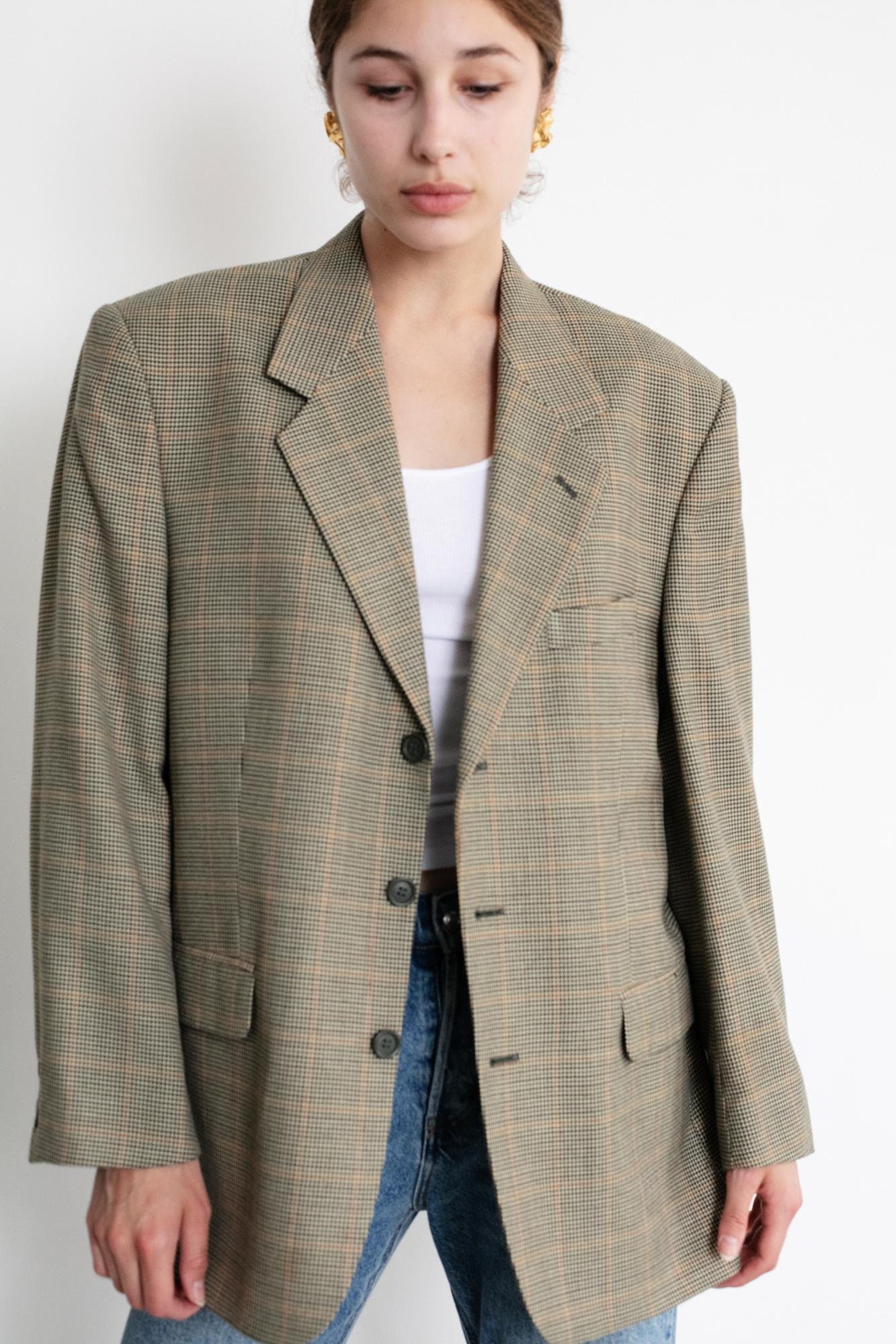 Vintage 90s Oversized Blazer Jacket - Etsy