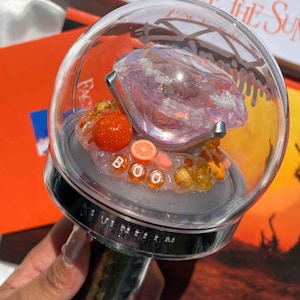 ZAMÓW W PRZEDSPRZEDAŻY Seventeen Seungkwan Orange Caratbong Lightstick Island Crown Kpop Deco
