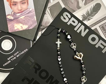 ATEEZ &#39;HALAZIA&#39; Inspired Phone Charm & Lightiny Strap