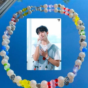 SEVENTEEN DK Inspired Pearl & Colored Necklace