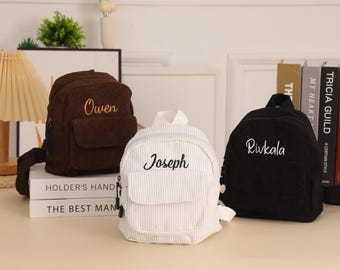 Embroidered Mini Backpack Purse: Personalized Toddler Backpack