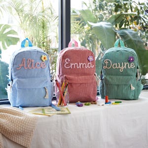 Sac à dos personnalisé • Sacs pour enfants et tout-petits • Sac d'école • Sacs de camp d'été pour enfants • Rentrée scolaire et premier jour d'école • Cadeaux de vacances