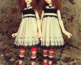 Fashion for SD Size BJD Girls -- "Jett & Pearl"