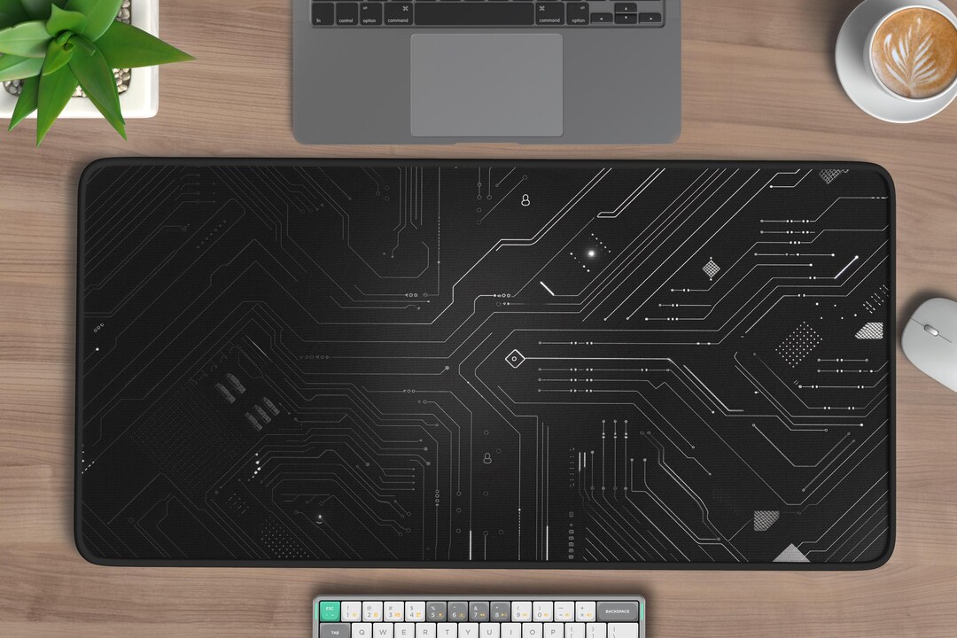 Engineering Table Mat Circuit Board Desk Mat, Large Tech Mousepad, PCB Desk Pad for ...