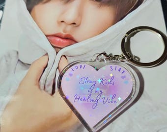 LoveStayTreasures Design Keychain Healing Vibe / Kpop Acrylic Keychain