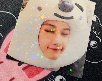 Zabawna naklejka Kpop / Naklejka Kpop / Laminowana naklejka / Artykuły papiernicze Kpop / LoveStayTreasures Handmade