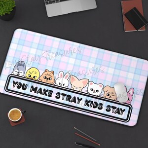 Kpop Large Desk Mat / Kpop Home Decor / Office Decor / LoveStay / LoveStayTreasures