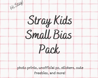 SMALL Stray Kids Bias Pack Handmade Custom Keychain / Phone Charm/ Kpop Goodie Bag/ Stationery/ Beaded Keychain / LoveStayTreasures