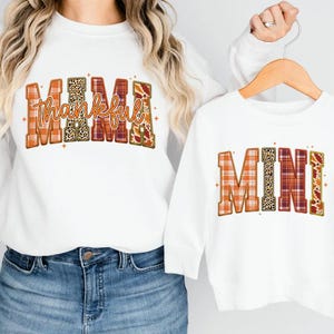 Fall Mama Mini PNG, Thankful Mama Embroidery Png, Fall Vibes Png, Autumn Coquette, Glitter Mama Sublimation Download, Instant Download