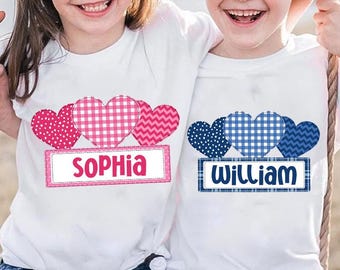 Personalized Girl/Boy Name XOXO Valentines png, Girly Valentine Png, Valentine Heart PNG, XOXO Png, Custom Name Kids Valentine, Gift for her