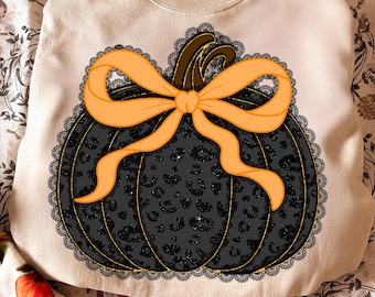 Leopard Pumpkin Gold Glitter Png, Preppy Pumpkin Lace png, Coquette Fall Pumpkin Png, Trendy Thanksgiving Png, Girly Fall Png, Pumpkin Spice