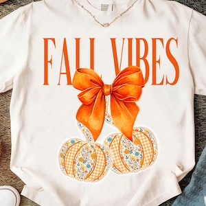 Fall Vibes Png, Preppy Floral Fall Pumpkin png, Pumpkin Lace png, Ditsy Floral Fall png, Autumn png, Coquette Fall png, Pumpkin Spice Png