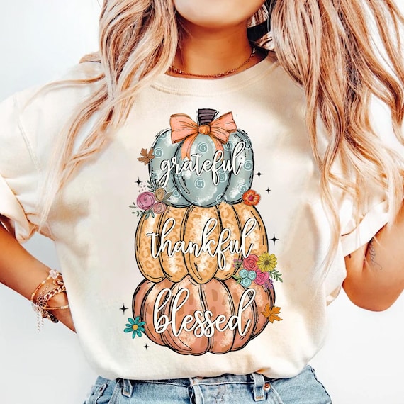 Thankful Grateful Blessed Png, Autumn Coquette Png, Thankful Mama Png, Thankful Png, Thanksgiving Shirt Png, Fall Pumpkin Png, Coquette Bow