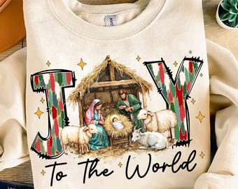 Joy To The World Png, Coquette Jesus Christmas Png, Baby Jesus Png, Christian Christmas Png, Bible Verse Png, Nativity Scene , Oh Holy Night
