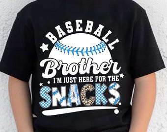 Preppy Baseball Brother png, Coquette Baseball Glitter png, Here For The Snacks png, Baseball Mama png, Kids Baseball PNG, Stripes
