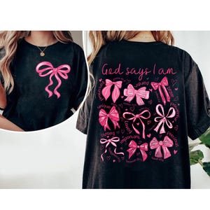 God says I am coquette png, coquette valentine png, Jesus valentine png, valentine png, retro valentine png, Christian Valentines Png,bible
