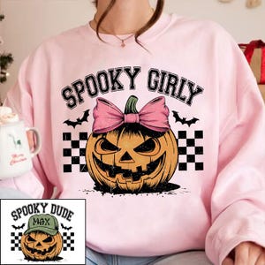 Spooky Dude Pumpkin Face, Halloween Boy Girl Kid Png, Custom Name Boys Halloween png, Retro Halloween png, Fall png, Kids Sublimation
