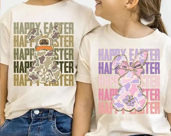 Cazador de huevos Png, Conejito de Pascua Camuflaje Niño/Niña PNG, Conejito Niño Con Gorra Al Revés Png, Archivo Conejito de Pascua Camuflaje, Doodle De Pascua Para Niños Camuflaje Rosa Png