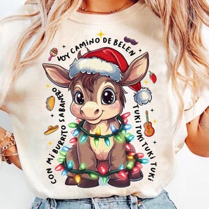 Mi Burrito Sabanero Mexican PNG, Feliz Navidad Coquette Christmas, Tuki Tuki Donkey Latino Xmas, Mexican Christmas PNG, Chocolate abuelita