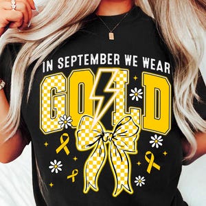I september bär vi guld png, cancerkokett-rosett guld png, barncancermedvetenhet png, guldband png, tillsammans kämpar vi, vi vinner rosett