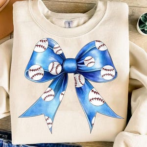 Coquette Blue Bow Baseball PNG file, Game Day Baseball png, Png file download, Sublimation png file, Mama baseball png design, baseball png
