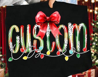 Custom Coquette Christmas Mama/Nana/Gigi/Mimi Bundle Png, Mama Claus png,  Mimi Christmas coquette bow png, Doodles Xmas, Brushstroke