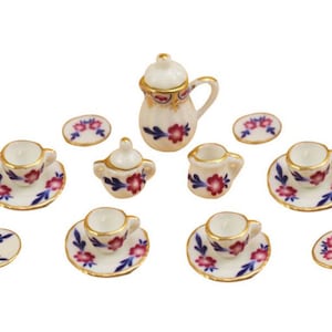 Dollhouse Miniature Tea Set - your choice type