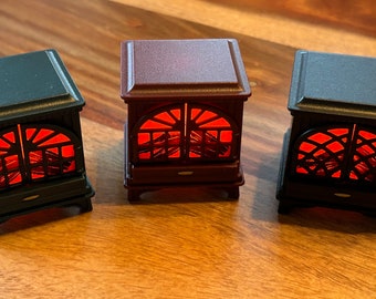Dollhouse Miniature Fireplace - your choice color