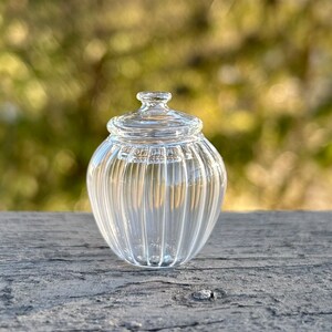 Dollhouse Miniature Glass Jar