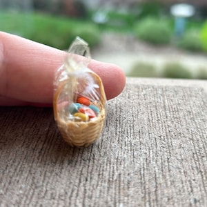 Dollhouse Miniature Easter Basket